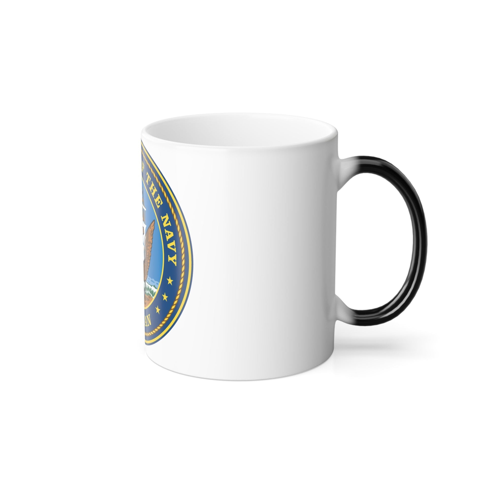 USN Department Of The Navy Civilian (U.S. Navy) Color Changing Mug 11oz-11oz-The Sticker Space