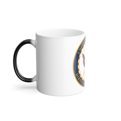 USN DIR NAVY STAFF (U.S. Navy) Color Changing Mug 11oz-11oz-The Sticker Space