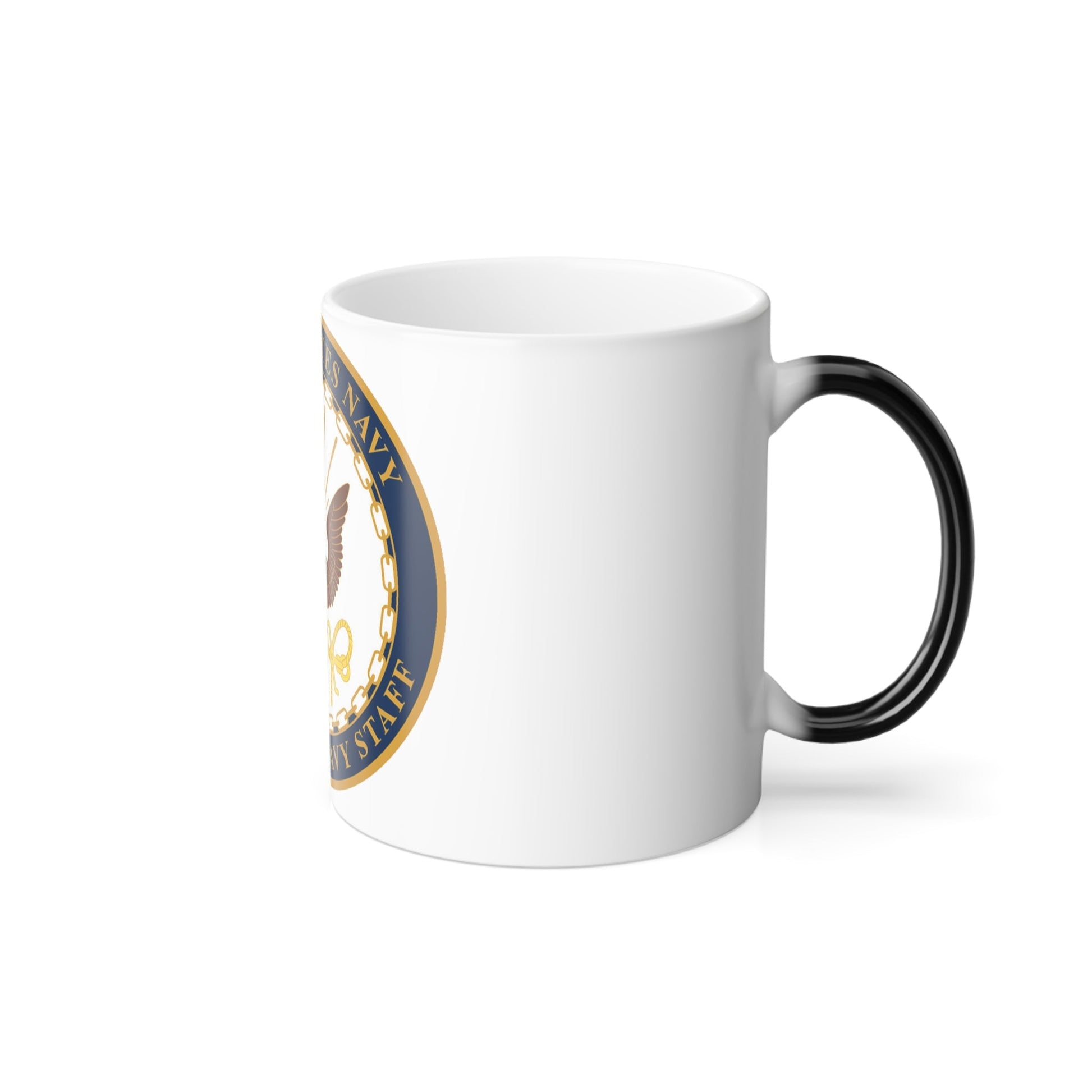 USN DIR NAVY STAFF (U.S. Navy) Color Changing Mug 11oz-11oz-The Sticker Space