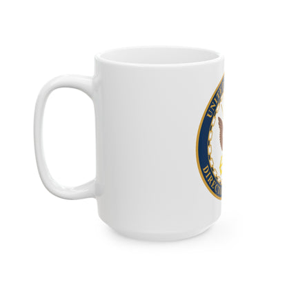 USN DIR NAVY STAFF (U.S. Navy) White Coffee Mug-The Sticker Space