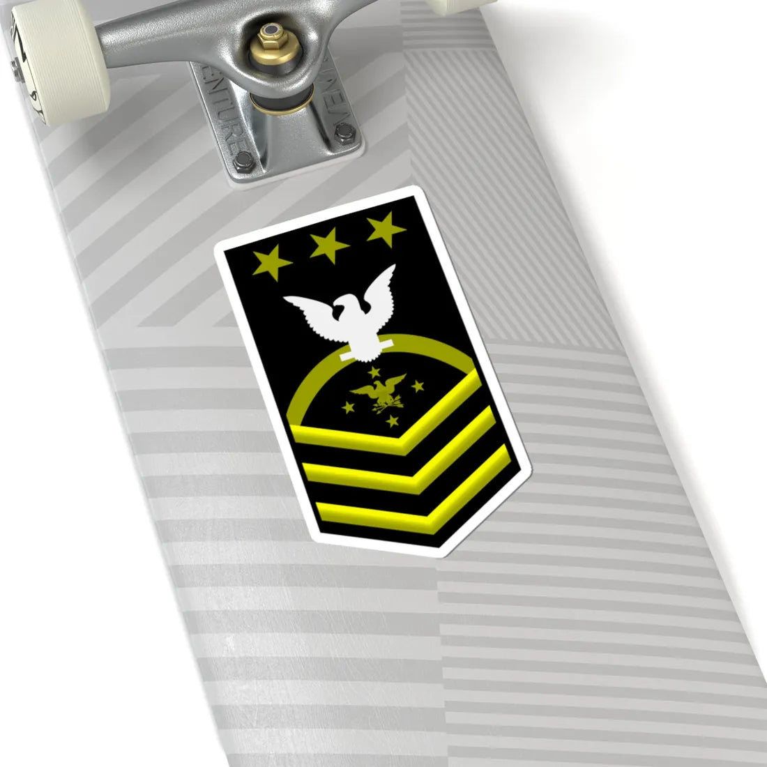 USN E9 SEAC (United States) (Military Rank) STICKER Vinyl Kiss-Cut Decal - The Sticker Space