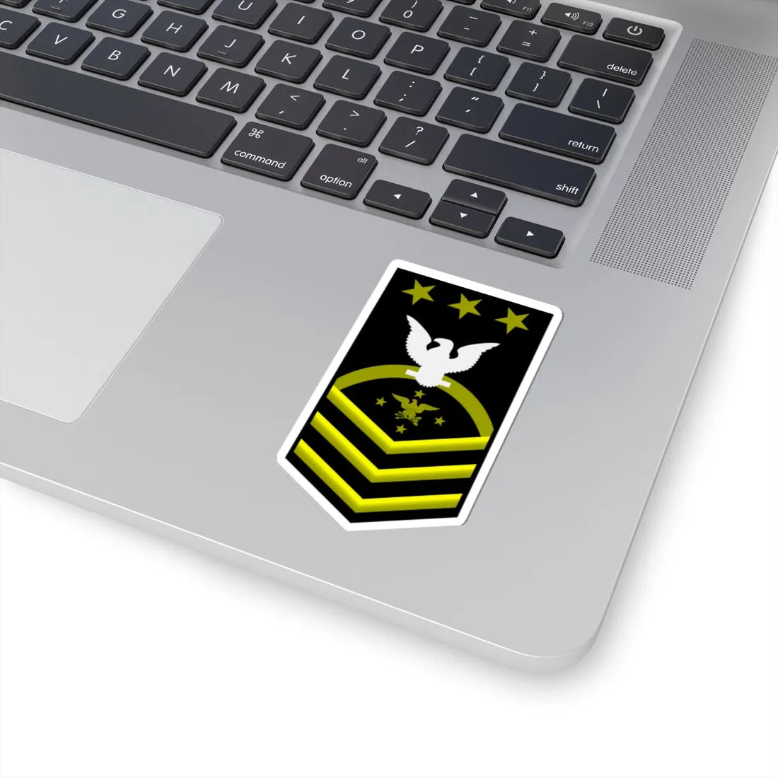 USN E9 SEAC (United States) (Military Rank) STICKER Vinyl Kiss-Cut Decal - The Sticker Space