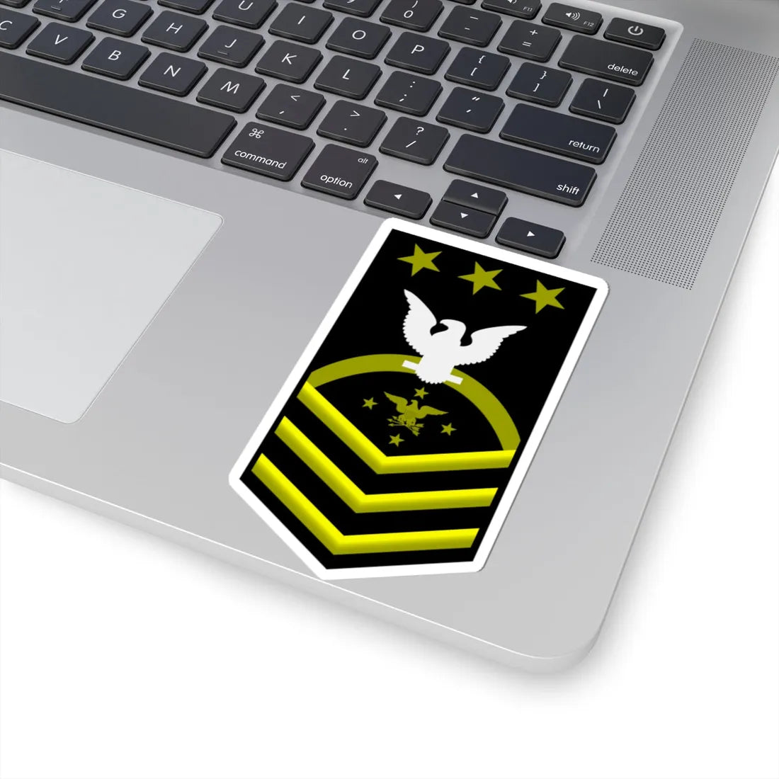 USN E9 SEAC (United States) (Military Rank) STICKER Vinyl Kiss-Cut Decal - The Sticker Space