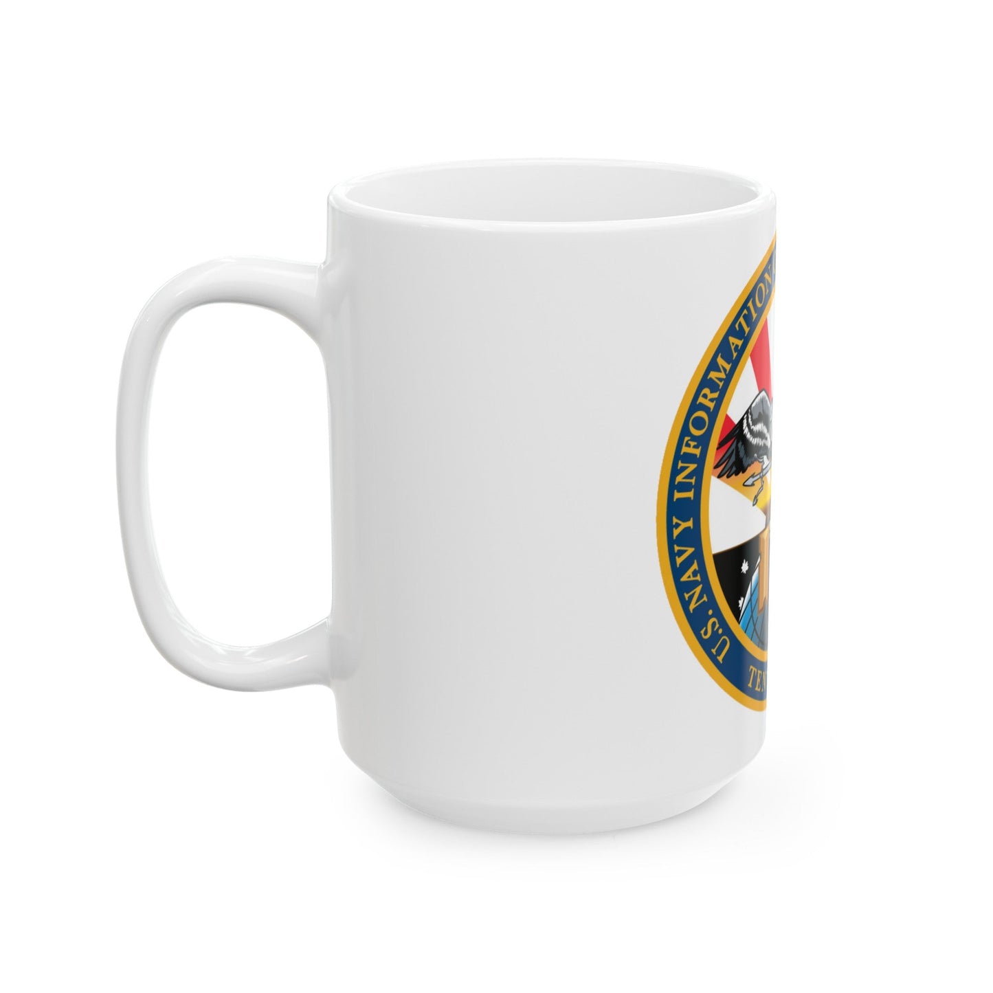 USN IOC Misawa NIOC 10th Fleet (U.S. Navy) White Coffee Mug-The Sticker Space