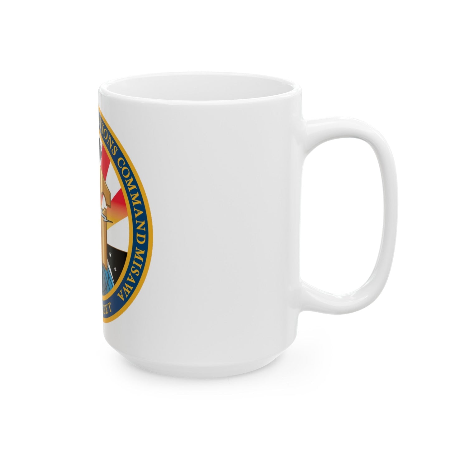 USN IOC Misawa NIOC 10th Fleet (U.S. Navy) White Coffee Mug-The Sticker Space