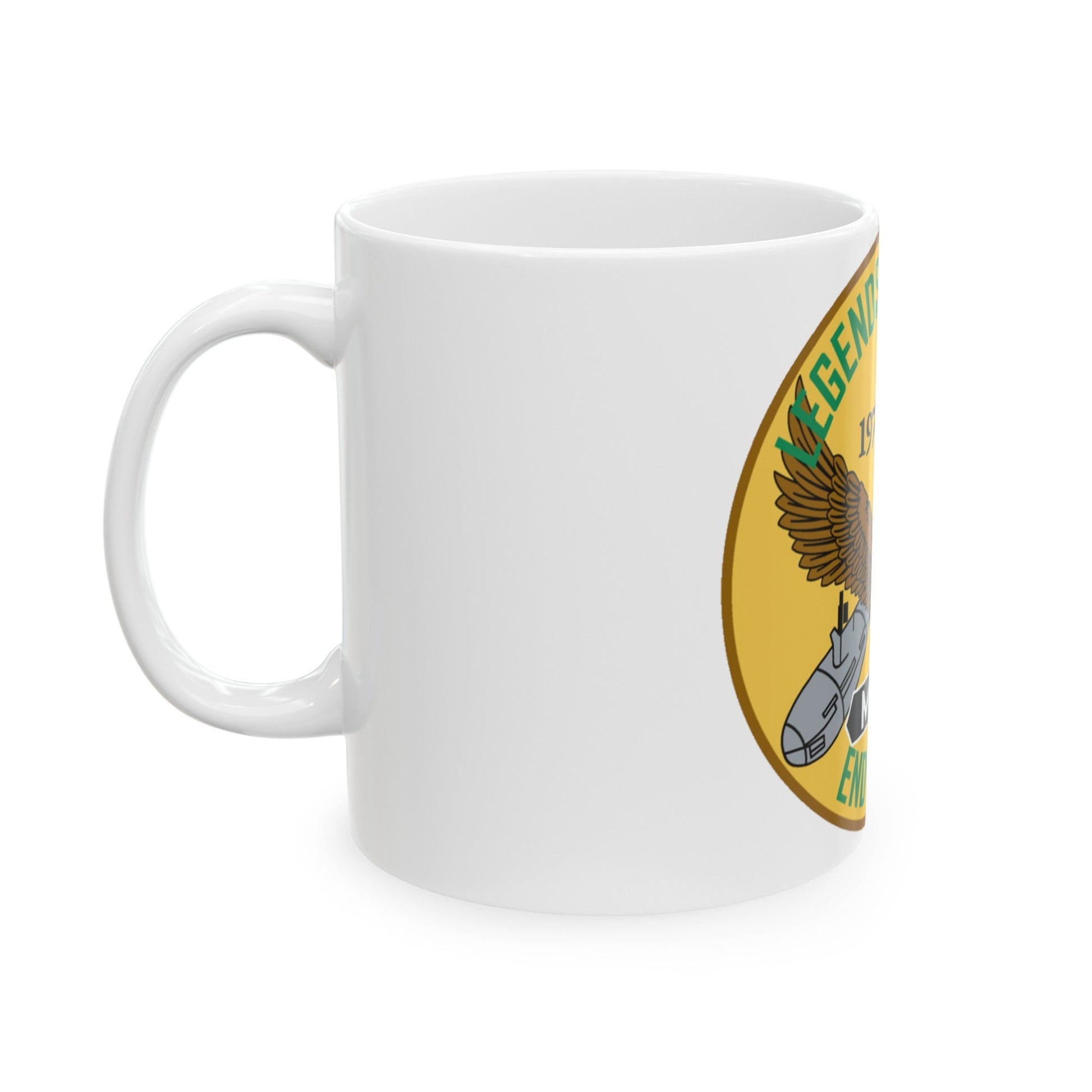 USN LND MARF (U.S. Navy) White Coffee Mug-The Sticker Space