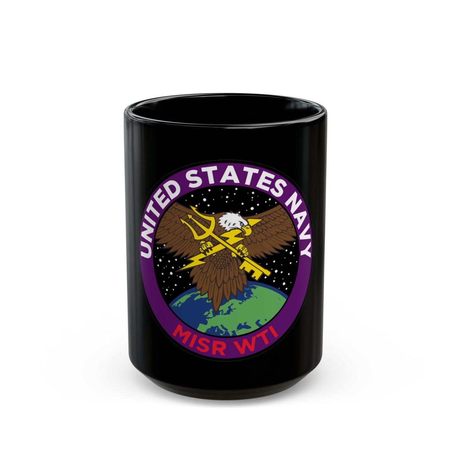 USN MISR WTI (U.S. Navy) Black Coffee Mug-15oz-The Sticker Space