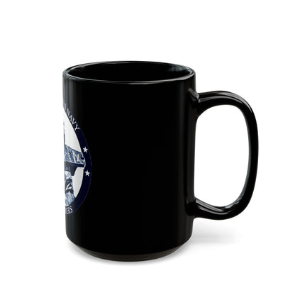 USN PEO Carriers (U.S. Navy) Black Coffee Mug-The Sticker Space