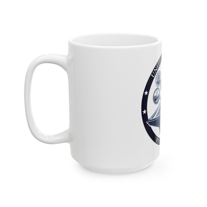 USN PEO Carriers (U.S. Navy) White Coffee Mug-The Sticker Space