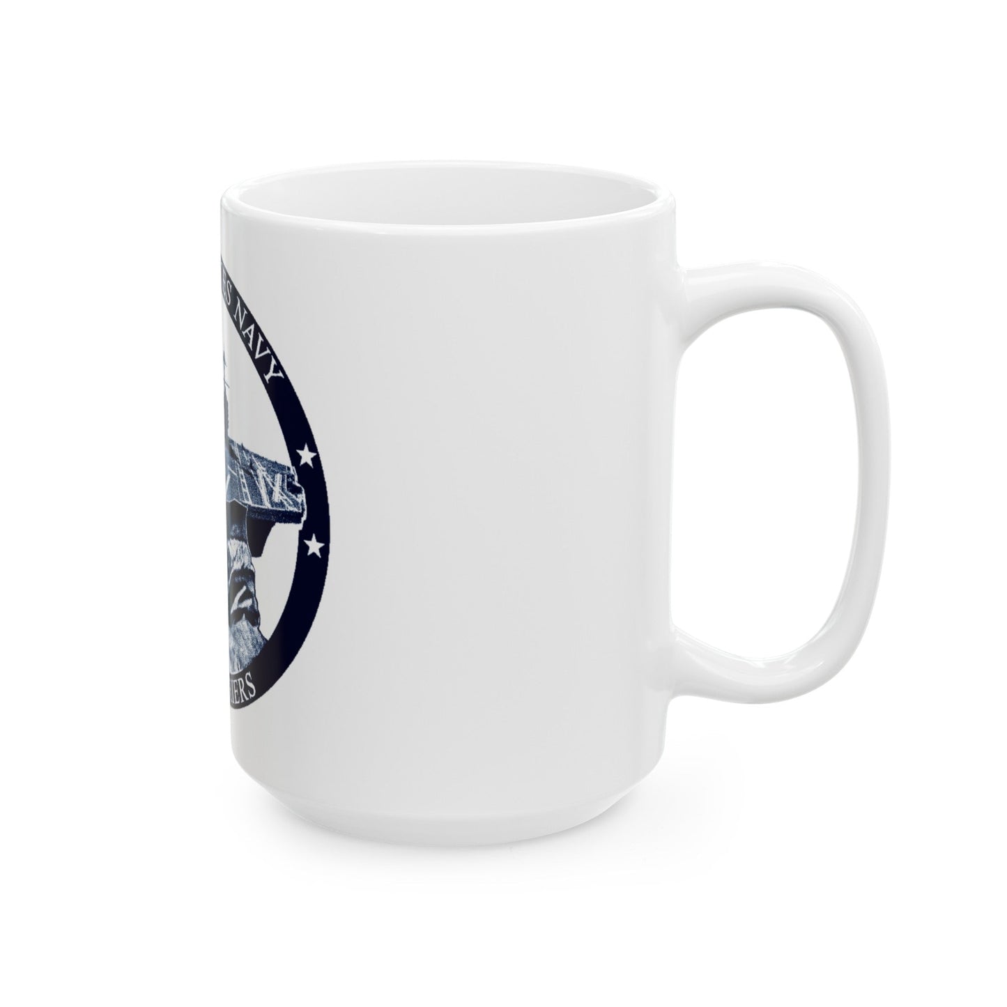 USN PEO Carriers (U.S. Navy) White Coffee Mug-The Sticker Space