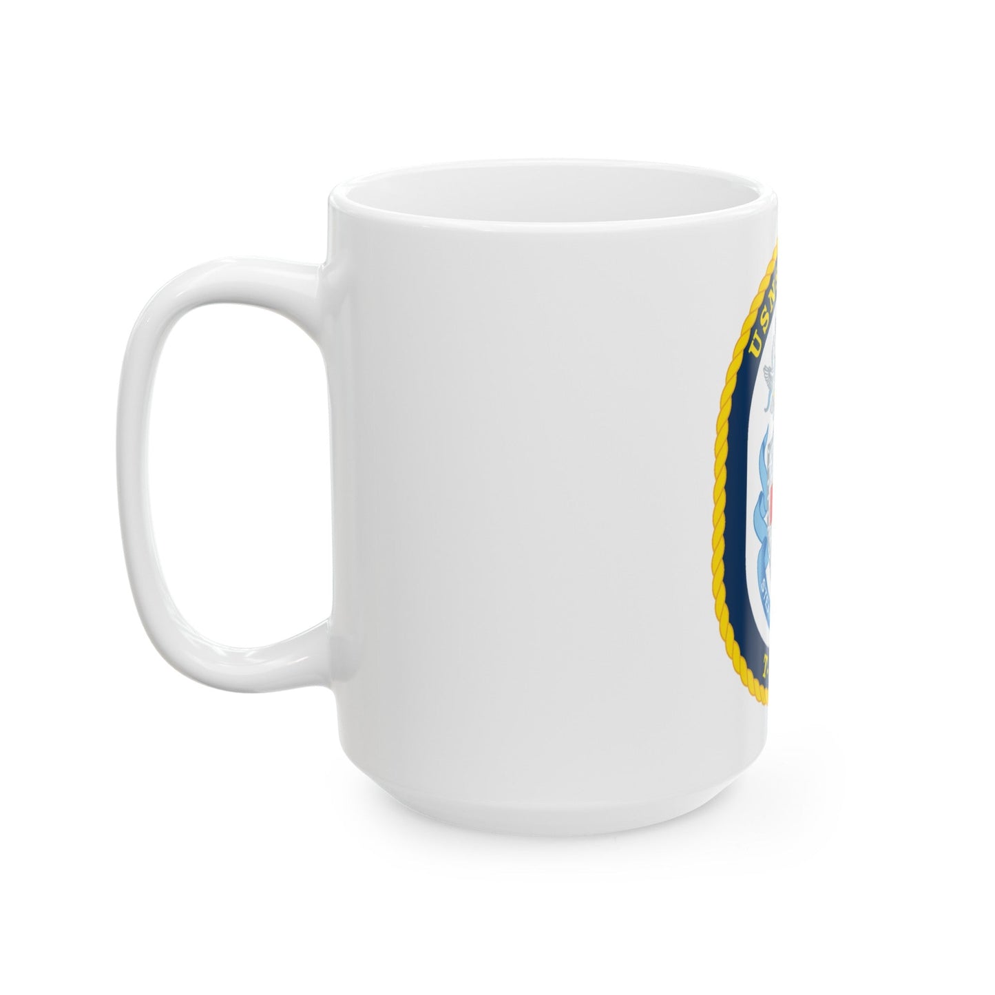 USNS Mercy T AH 19 (U.S. Navy) White Coffee Mug-The Sticker Space