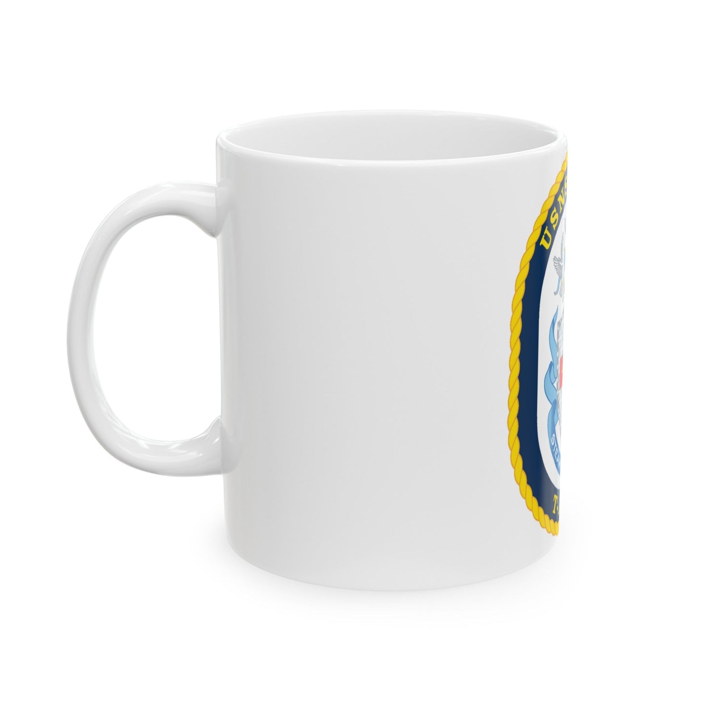 USNS Mercy T AH 19 (U.S. Navy) White Coffee Mug-The Sticker Space