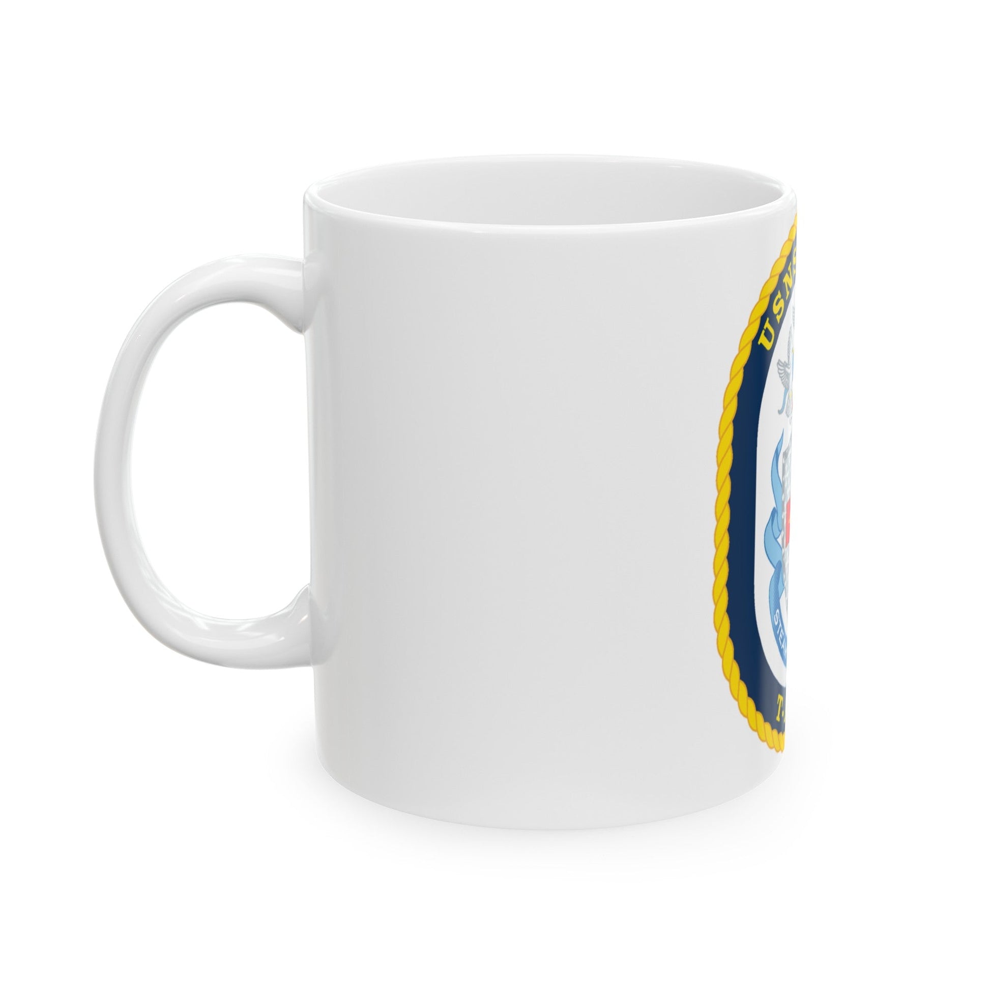 USNS Mercy T AH 19 (U.S. Navy) White Coffee Mug-The Sticker Space