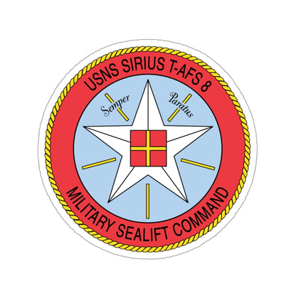 USNS Sirius T Afs 8 Military Sealift Command (U.S. Navy) STICKER Vinyl Die-Cut Decal-5 Inch-The Sticker Space