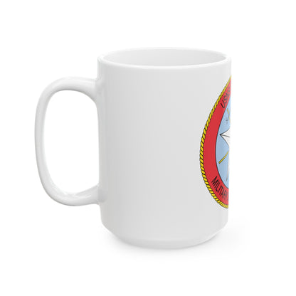 USNS Sirius T Afs 8 Military Sealift Command (U.S. Navy) White Coffee Mug-The Sticker Space