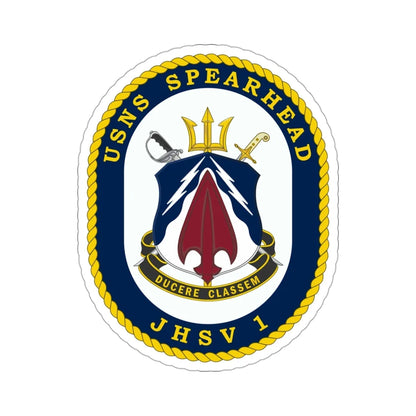 USNS Spearhead JHSV 1 (U.S. Navy) STICKER Vinyl Die-Cut Decal 3 Inch - The Sticker Space