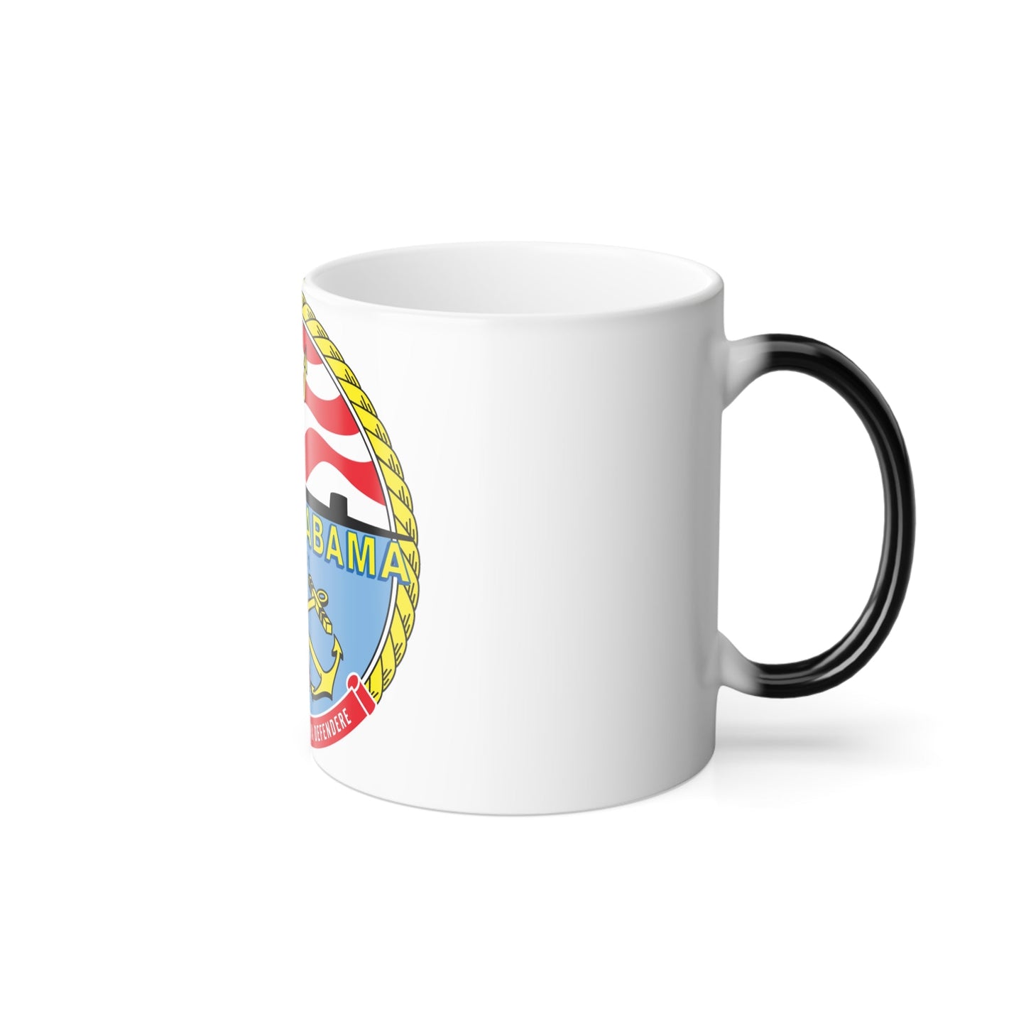 USS Alabama (U.S. Navy) Color Changing Mug 11oz-11oz-The Sticker Space