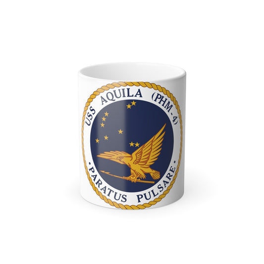 USS Aquila PHM 4 (U.S. Navy) Color Changing Mug 11oz-11oz-The Sticker Space