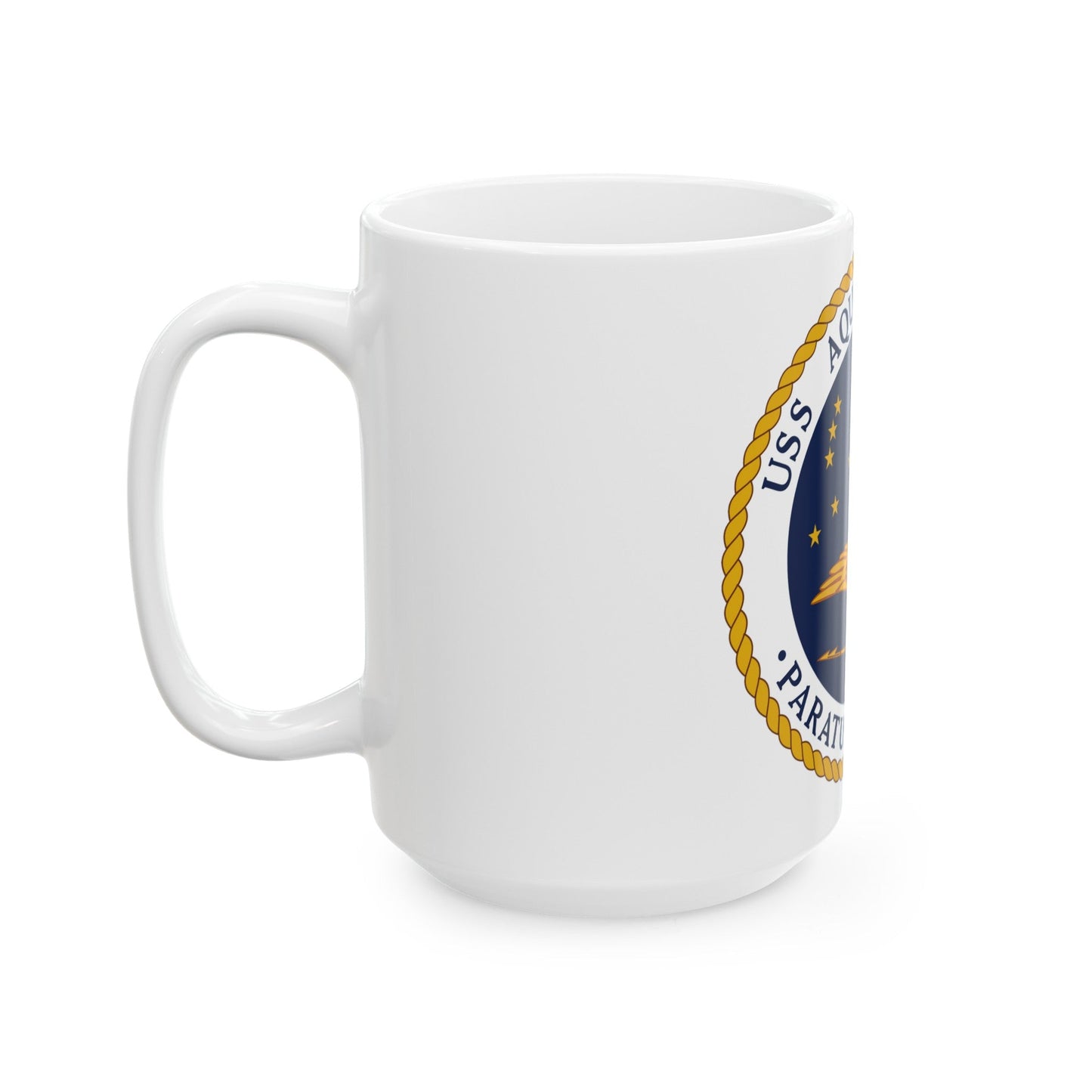 USS Aquila PHM 4 (U.S. Navy) White Coffee Mug-The Sticker Space