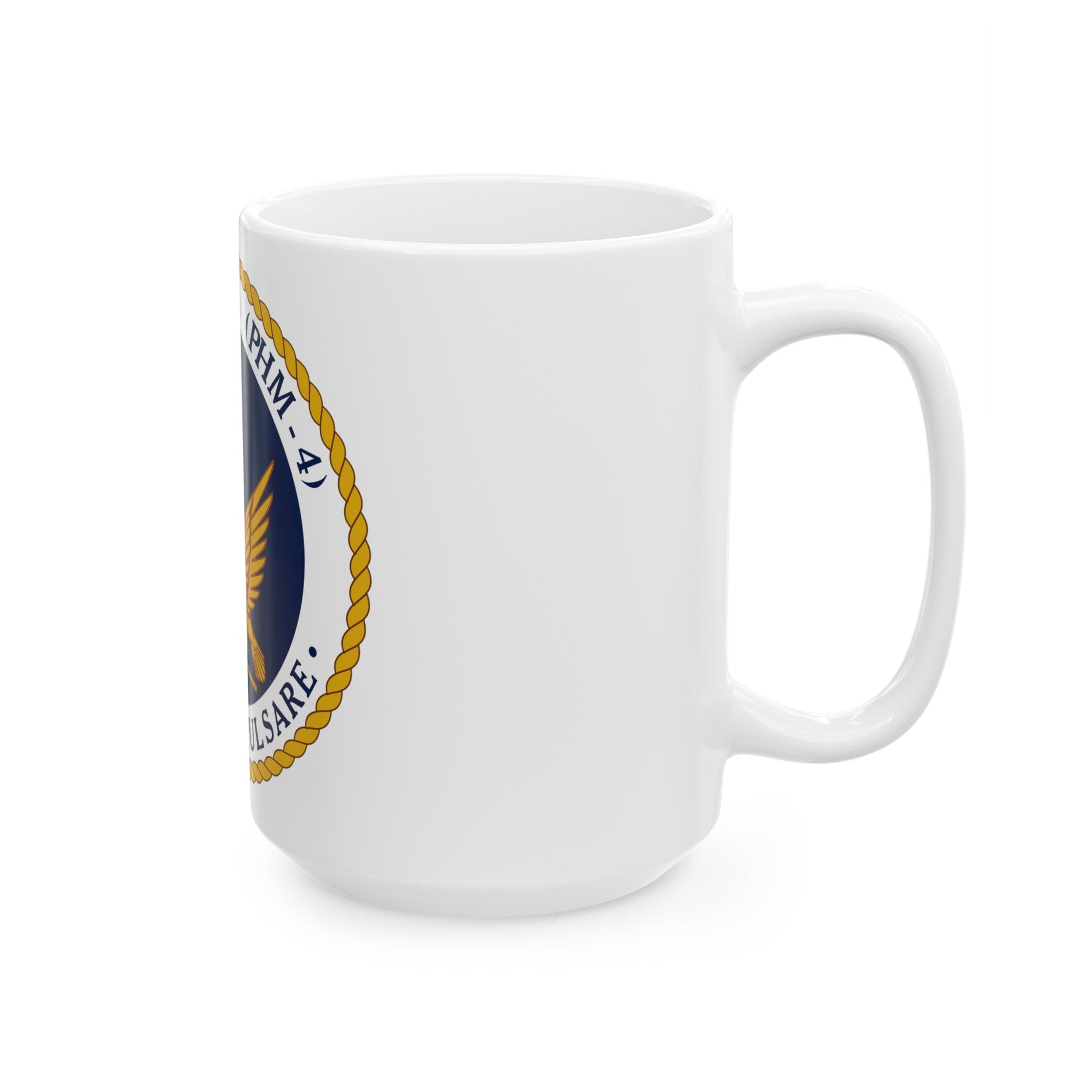 USS Aquila PHM 4 (U.S. Navy) White Coffee Mug-The Sticker Space