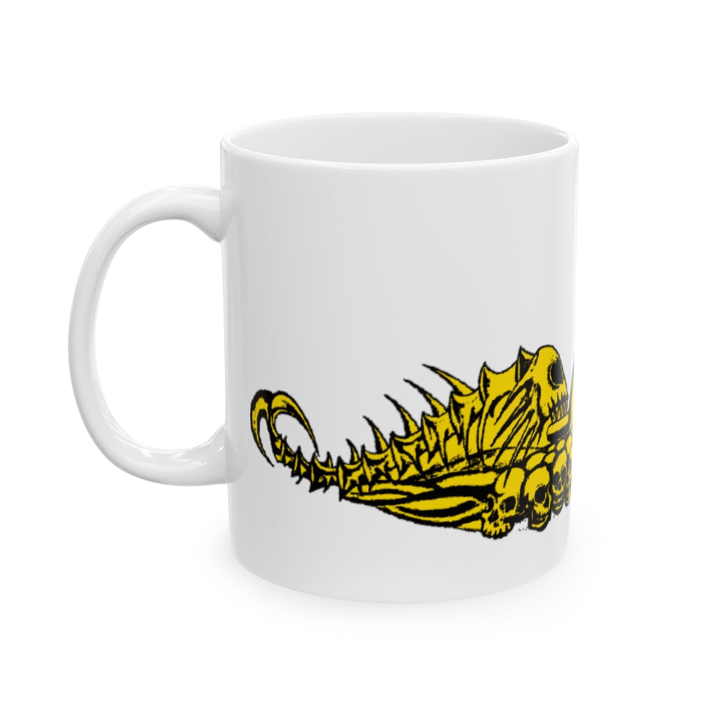 USS Ashville Bonefish (U.S. Navy) White Coffee Mug-The Sticker Space