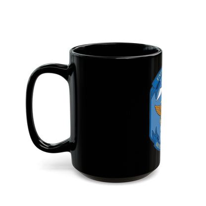 USS Blue Ridge Seventh Fleet (U.S. Navy) Black Coffee Mug-The Sticker Space
