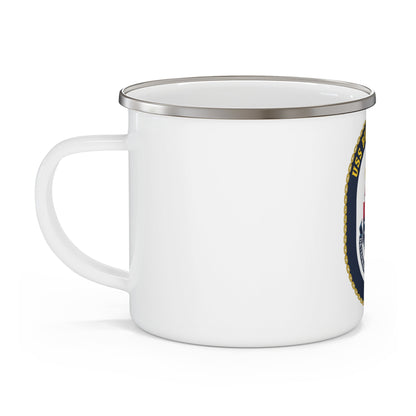 USS Bunker Hill CG 52 Crest (U.S. Navy) Enamel Mug 12oz-12oz-The Sticker Space