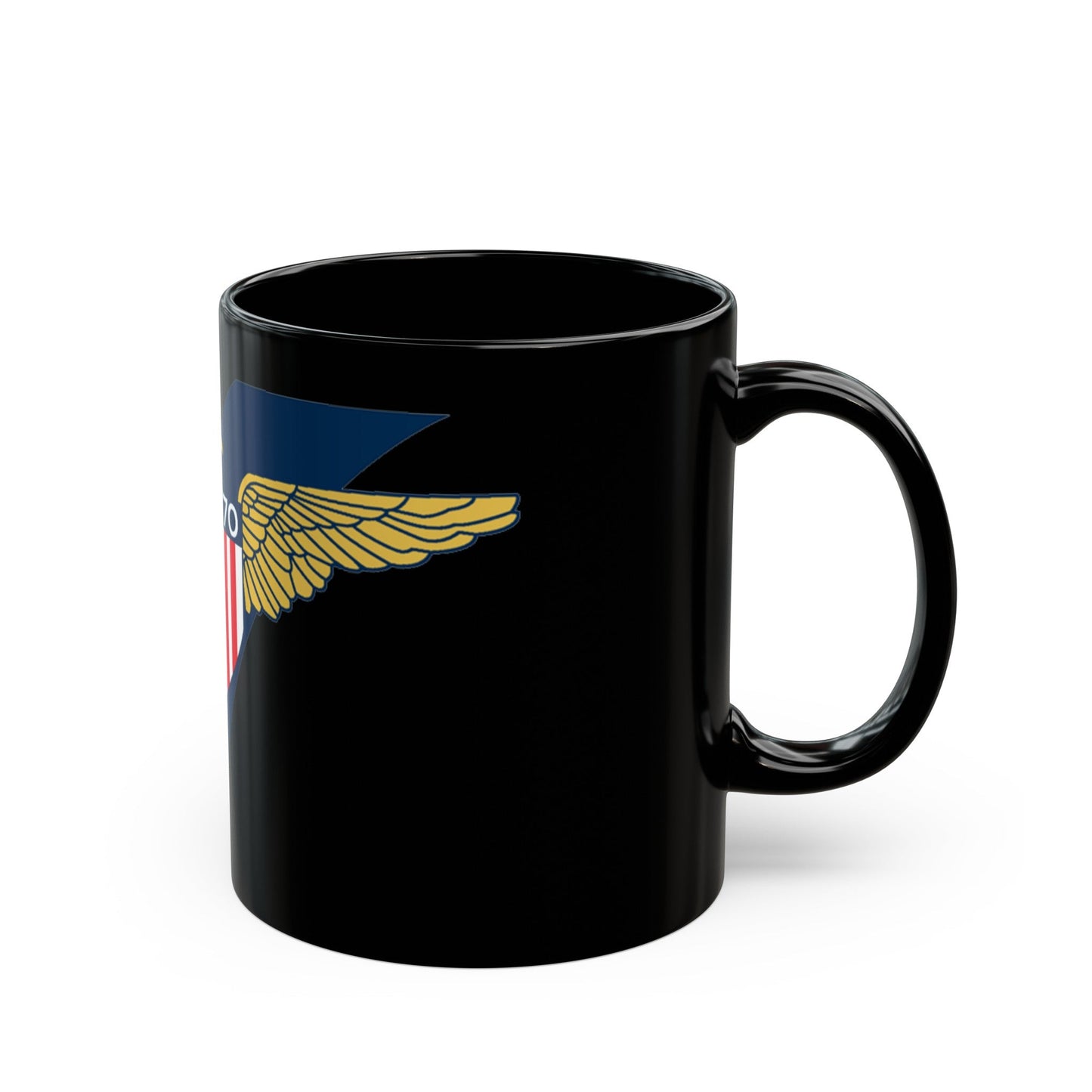 USS Carl Vinson CVN 70 CHUCKY V2 (U.S. Navy) Black Coffee Mug-The Sticker Space