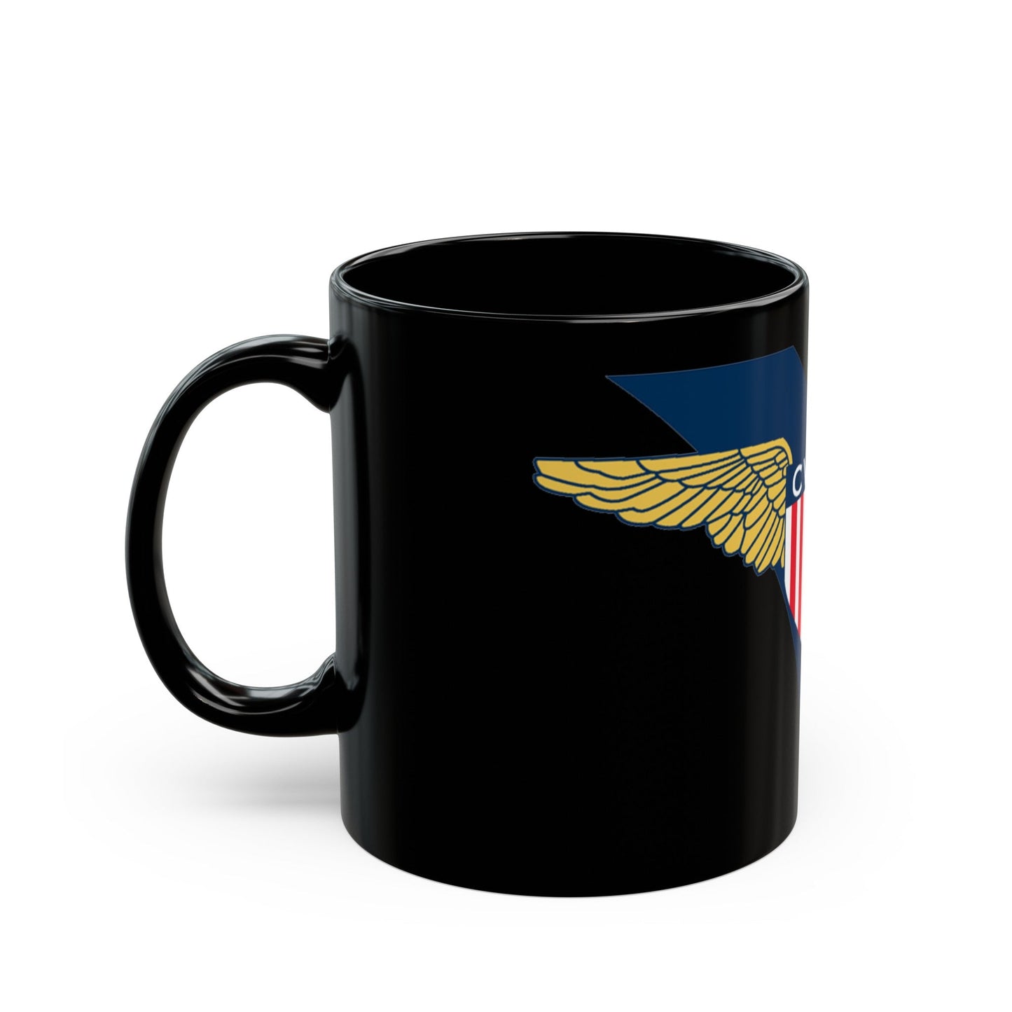 USS Carl Vinson CVN 70 CHUCKY V2 (U.S. Navy) Black Coffee Mug-The Sticker Space