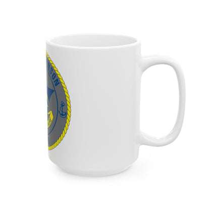 USS Carl Vinson CVN 70 (U.S. Navy) White Coffee Mug-The Sticker Space