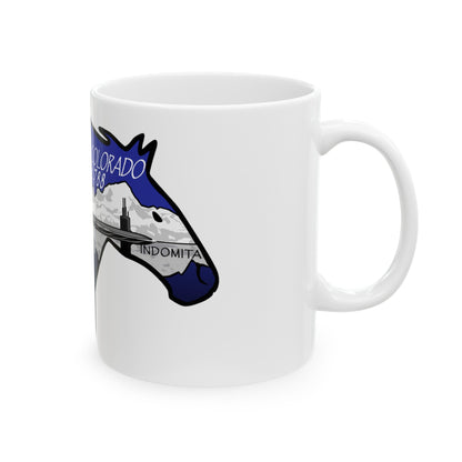 USS Colorado v2 (U.S. Navy) White Coffee Mug-The Sticker Space