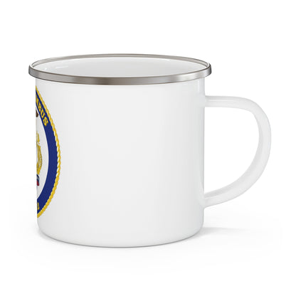 USS Columbus SSN 762 (U.S. Navy) Enamel Mug 12oz-12oz-The Sticker Space