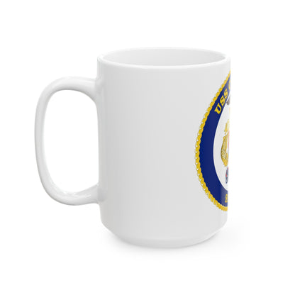 USS Columbus SSN 762 (U.S. Navy) White Coffee Mug-The Sticker Space