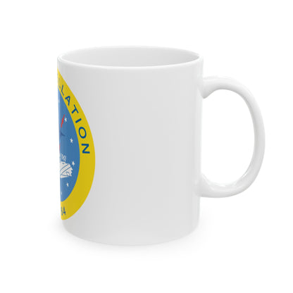 USS Constellation CV 64 (U.S. Navy) White Coffee Mug-The Sticker Space