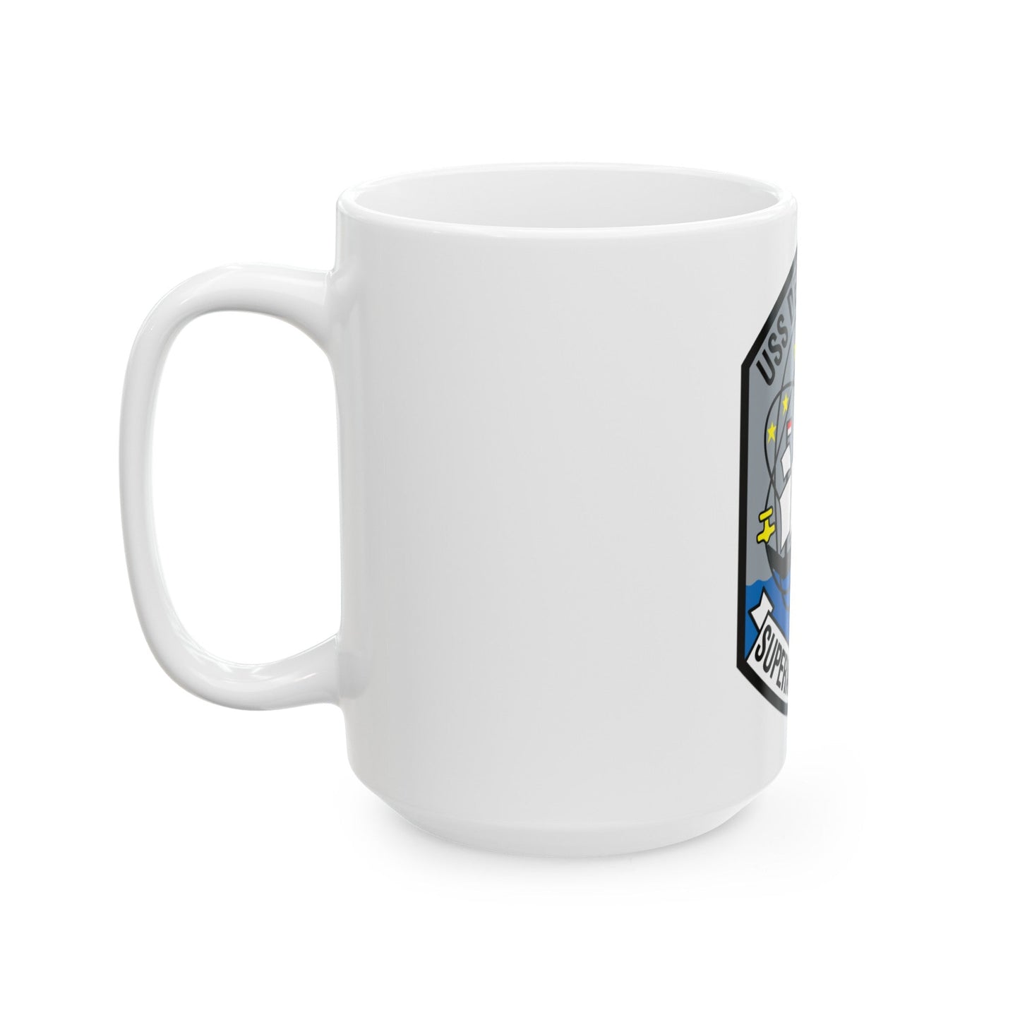 USS Detroit AOE 4 (U.S. Navy) White Coffee Mug-The Sticker Space