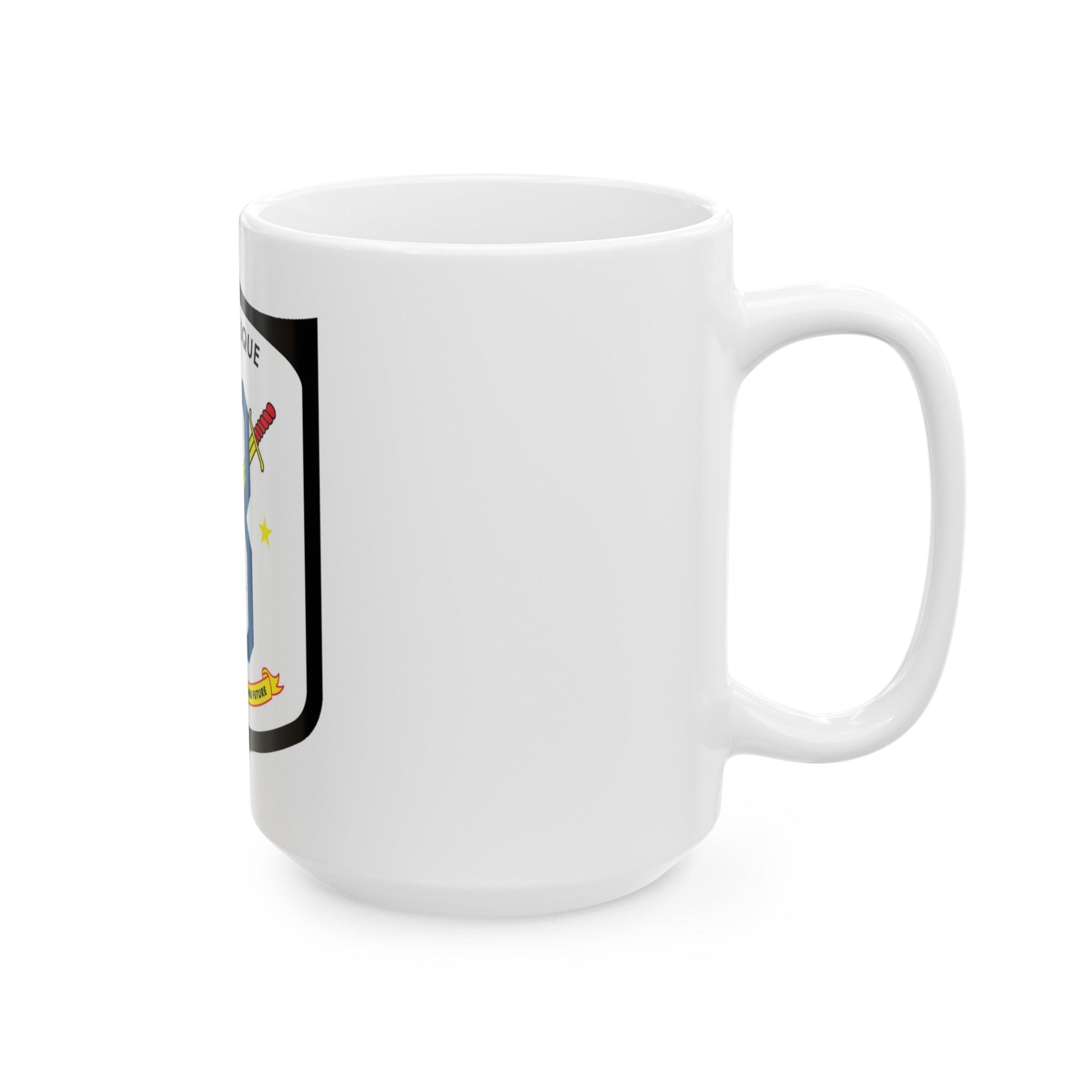 USS Dubuque LPD 8 (U.S. Navy) White Coffee Mug-The Sticker Space