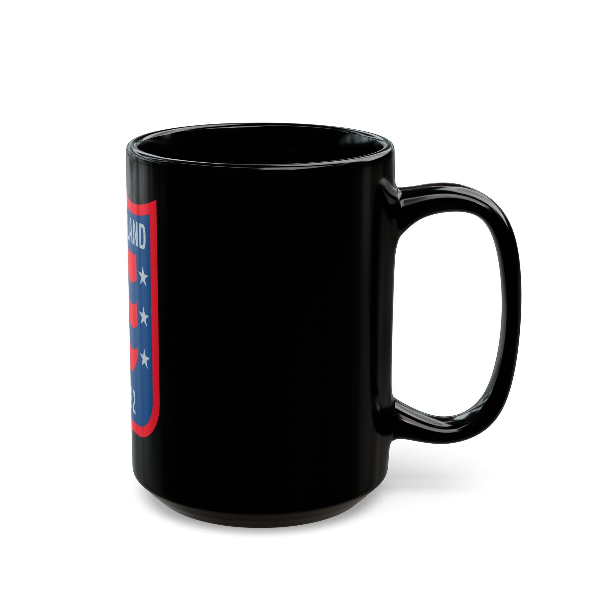 USS England CG 22 (U.S. Navy) Black Coffee Mug-The Sticker Space