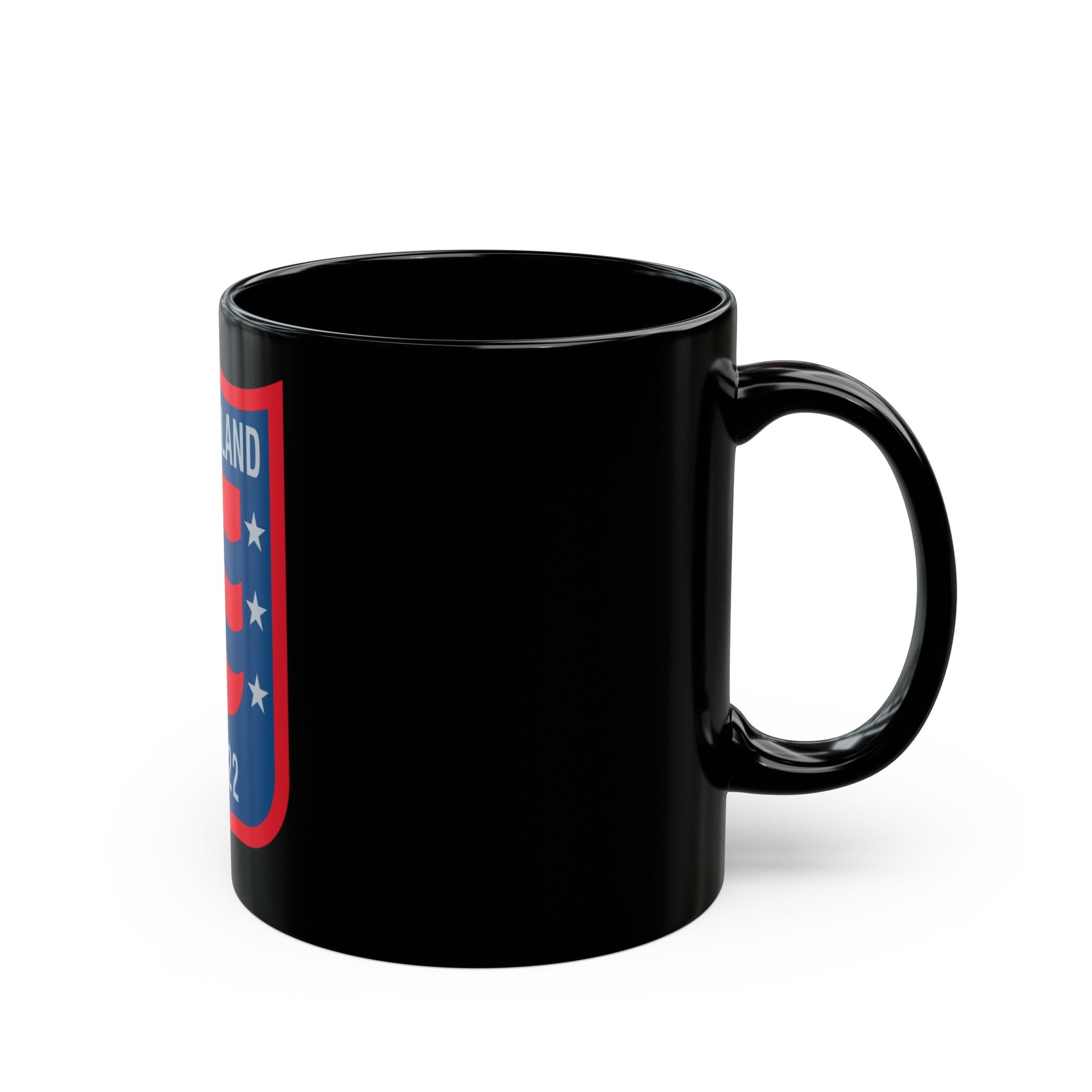 USS England CG 22 (U.S. Navy) Black Coffee Mug-The Sticker Space