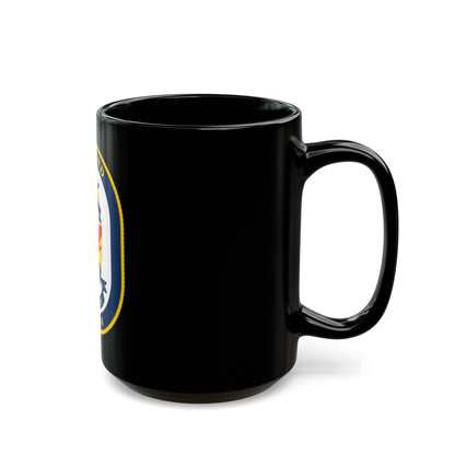 USS Ford FFG 54 (U.S. Navy) Black Coffee Mug-The Sticker Space