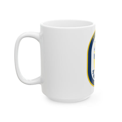 USS Ford FFG 54 (U.S. Navy) White Coffee Mug-The Sticker Space