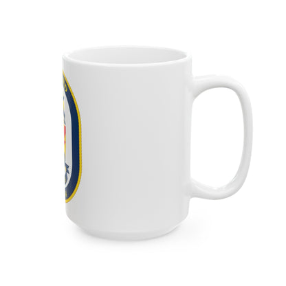 USS Ford FFG 54 (U.S. Navy) White Coffee Mug-The Sticker Space