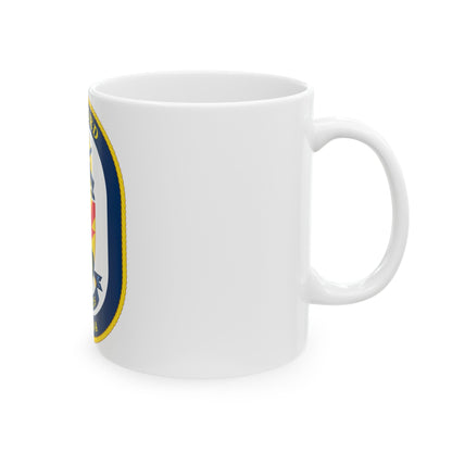 USS Ford FFG 54 (U.S. Navy) White Coffee Mug-The Sticker Space