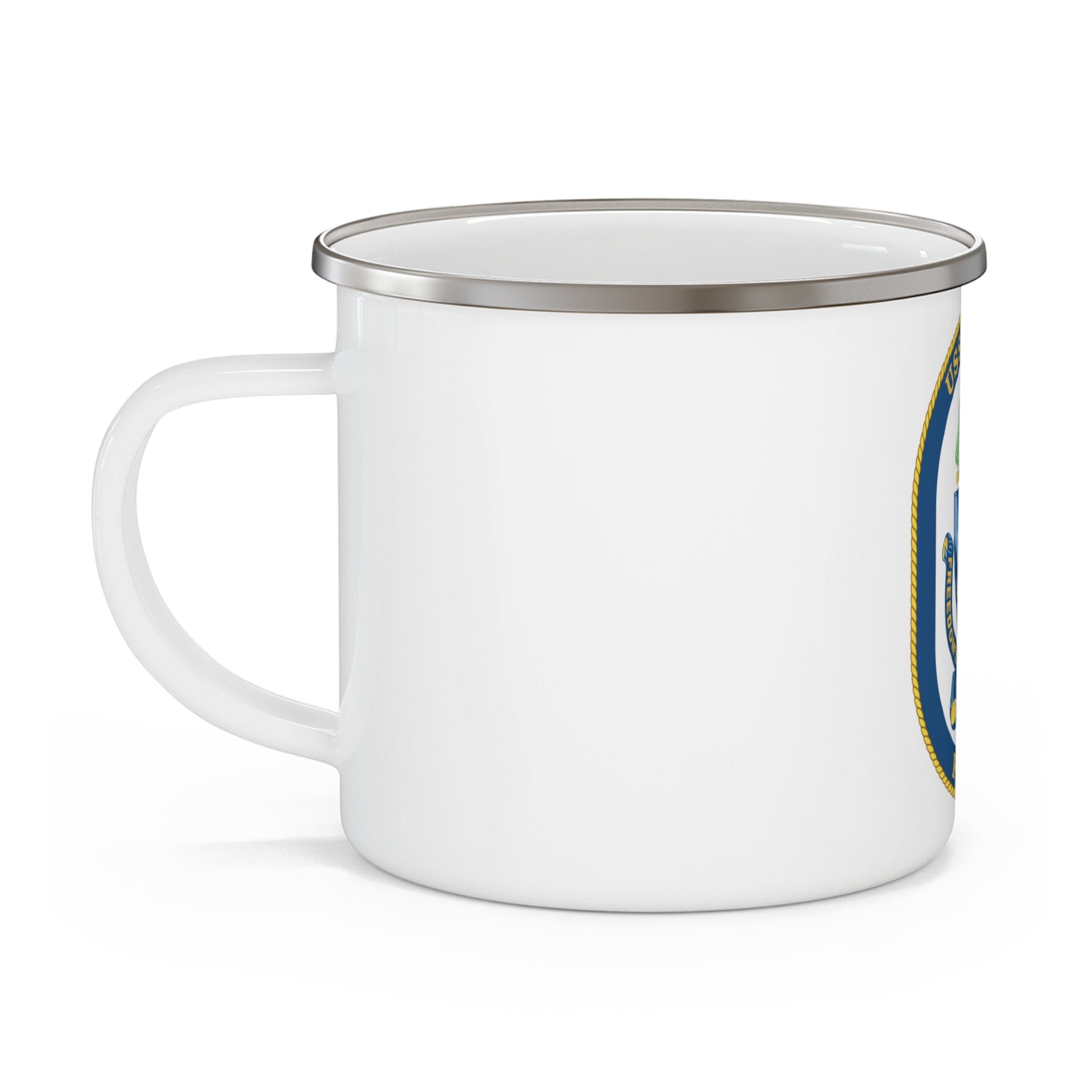 USS Gary FFG 51 (U.S. Navy) Enamel Mug 12oz-12oz-The Sticker Space