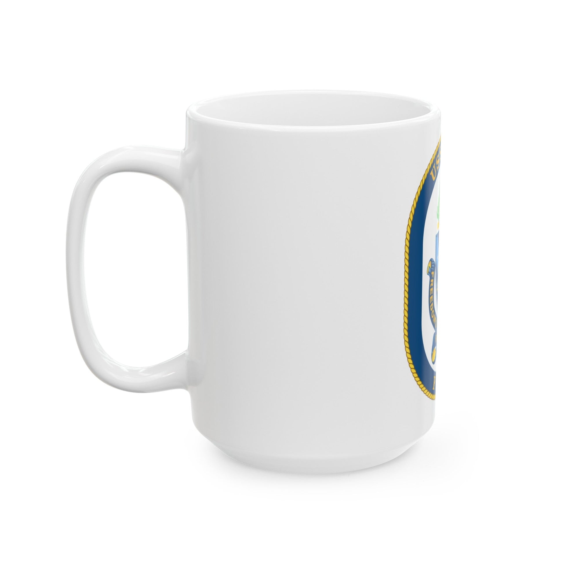 USS Gary FFG 51 (U.S. Navy) White Coffee Mug-The Sticker Space