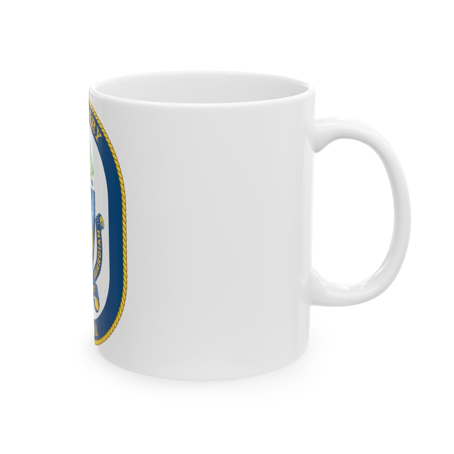 USS Gary FFG 51 (U.S. Navy) White Coffee Mug-The Sticker Space