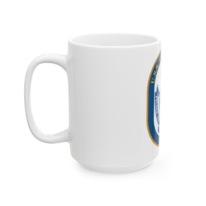 USS Germantown LSD 4 (U.S. Navy) White Coffee Mug-The Sticker Space