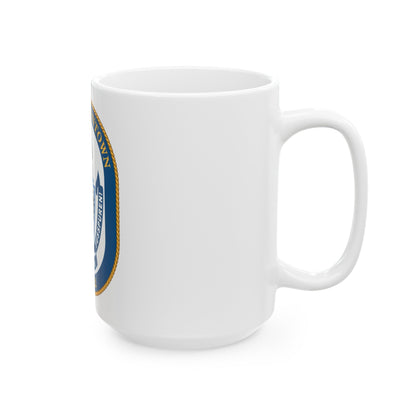 USS Germantown LSD 4 (U.S. Navy) White Coffee Mug-The Sticker Space