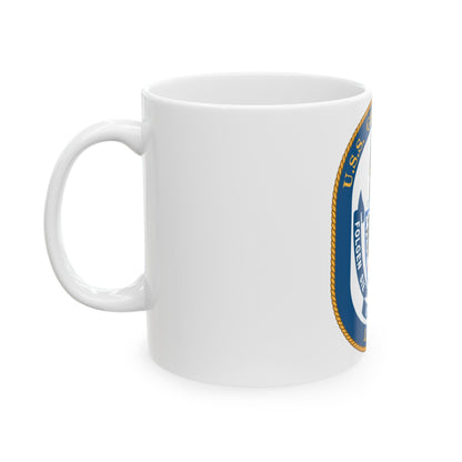 USS Germantown LSD 4 (U.S. Navy) White Coffee Mug-The Sticker Space