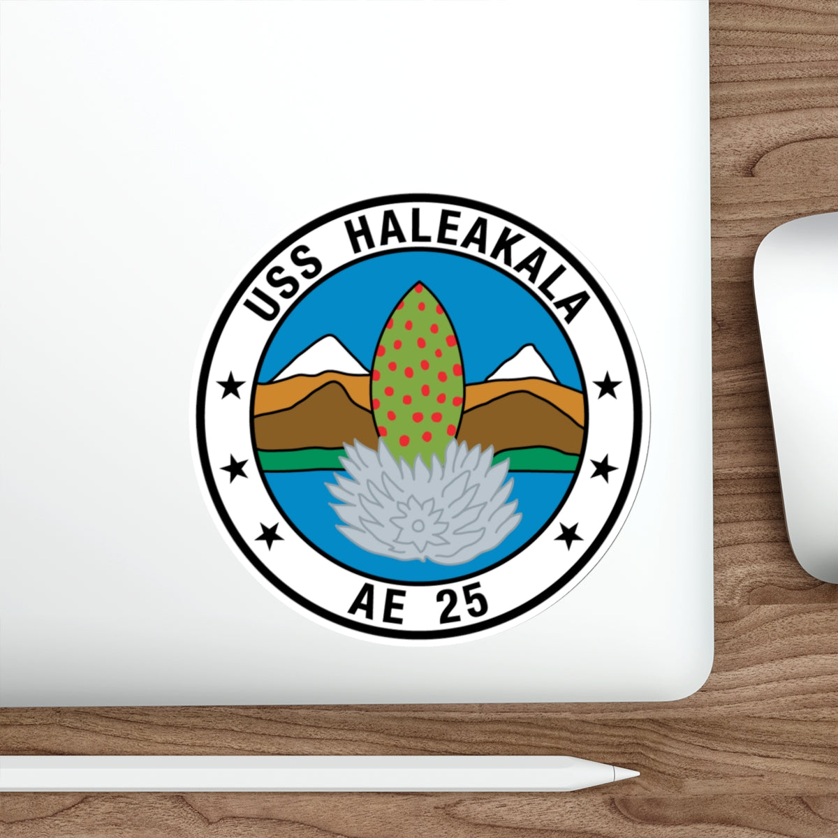 USS Haleakala AE 25 (U.S. Navy) STICKER Vinyl Die-Cut Decal-The Sticker Space