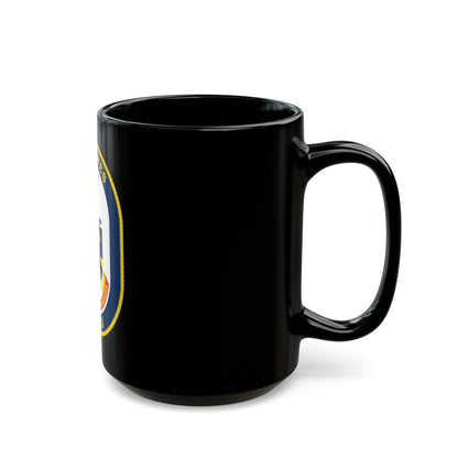 USS Hawes FFG 53 (U.S. Navy) Black Coffee Mug-The Sticker Space